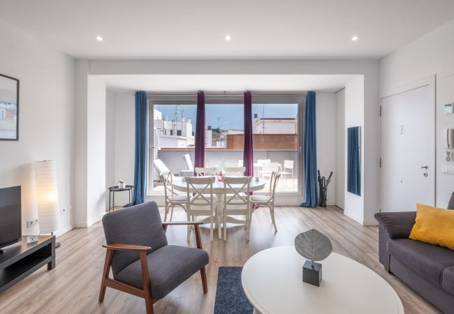 Ferienwohnung in Valencia - ♥ Modern Penthouse with Private Terrace ♥