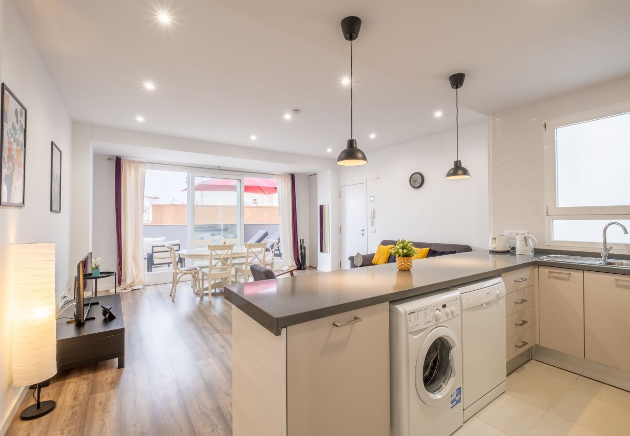 Apartamento en Valencia - ♥ Modern Penthouse with Private Terrace ♥