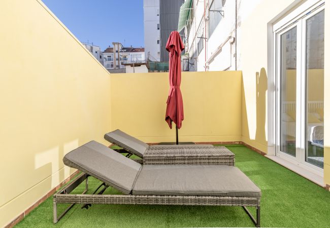 Apartahotel en Valencia - ☀ Marvellous Apt. with a Large Private Terrace ☀
