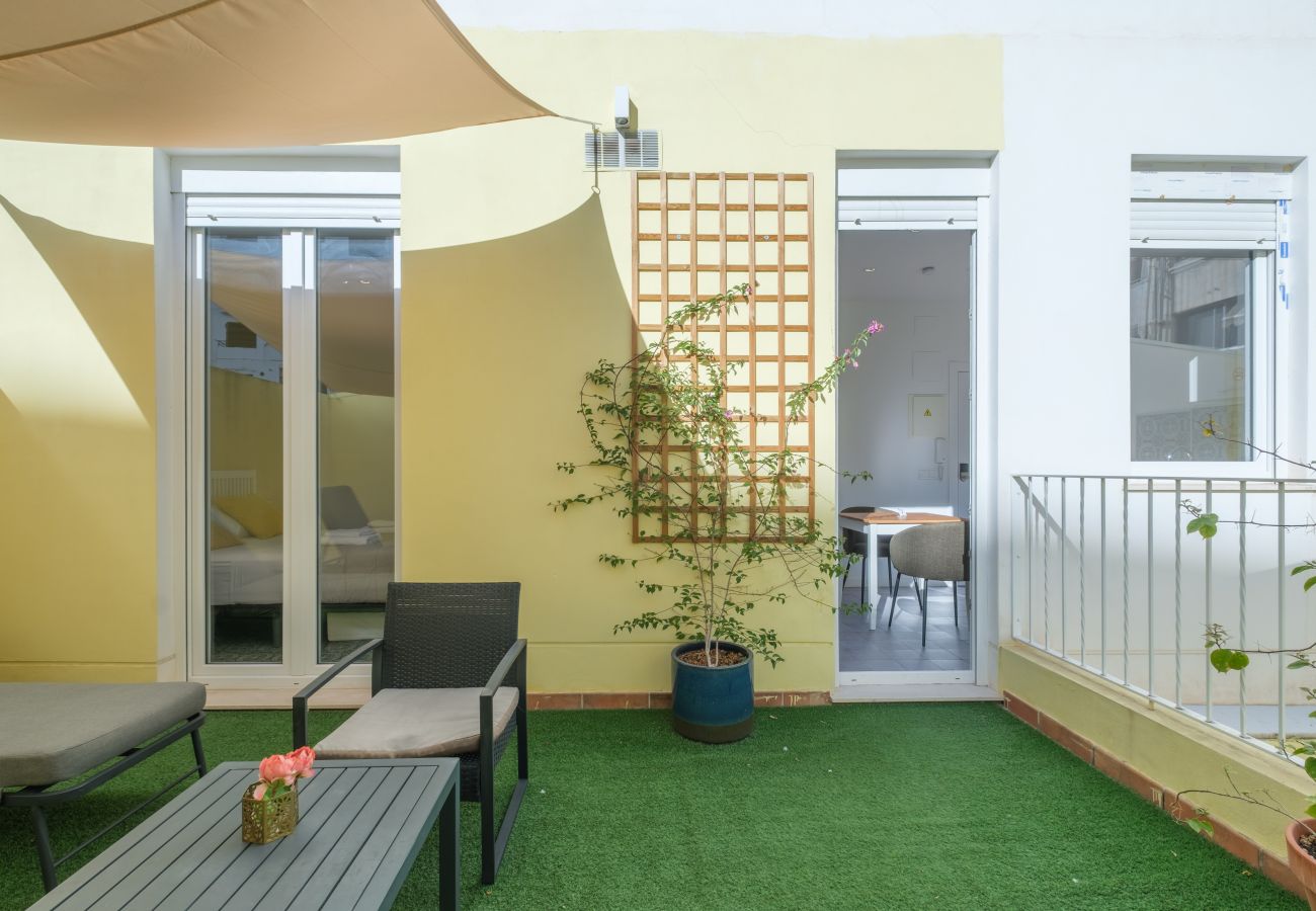 Apartahotel en Valencia - ☀ Marvellous Apt. with a Large Private Terrace ☀