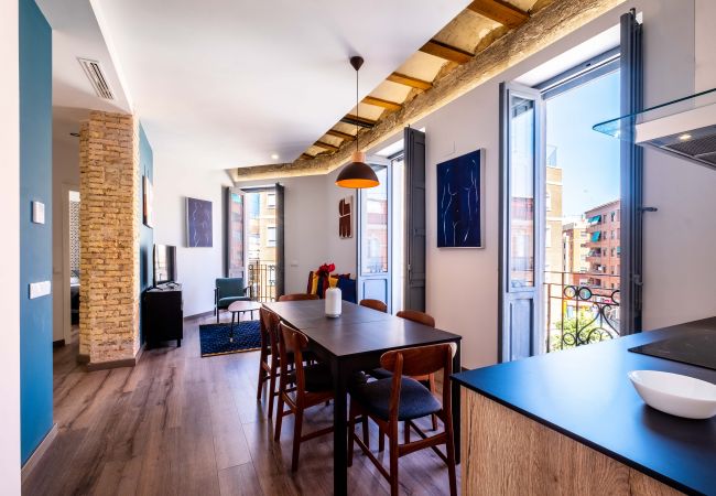 Apartamento en Valencia - ➿Well Lit and Creatively Designed Apartment➿