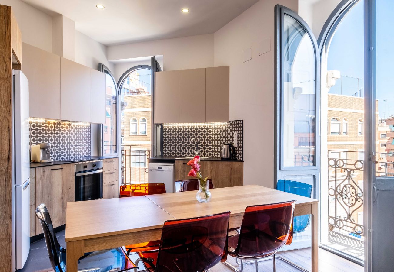Appartement à Valence / Valencia - Bright House with Warm and Friendly Vibes