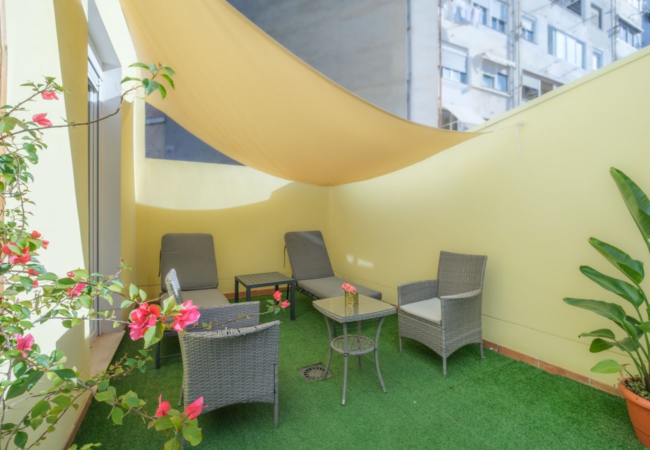 Aparthotel in Valencia / València - ꔚ Marvellous Apt. with a Large Private Terrace ꔚ